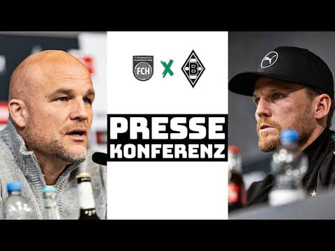 "Selbstbewusst, aber demütig" | 🎙️ PK vor FC Heidenheim - Borussia