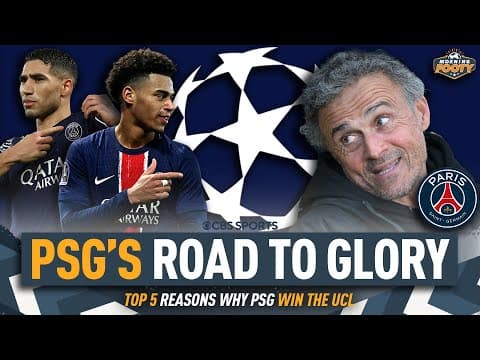 How PSG WINS the CHAMPIONS LEAGUE | Arsenal vs. PSG Semi-final 1st Leg Preview | Morning Footy 👀🔥