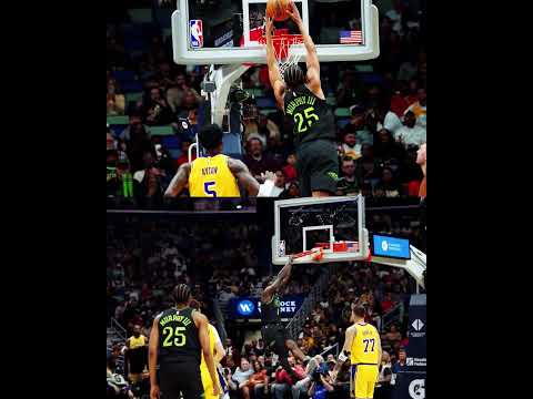 Pelicans Lob City Edition vs. Lakers #nba #shorts