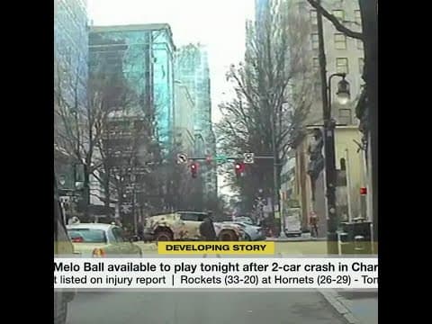 LaMelo Ball available to play tonight after 2-car crash in Uptown Charlotte 🚨