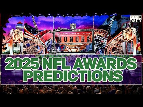 2025 NFL Awards Predictions