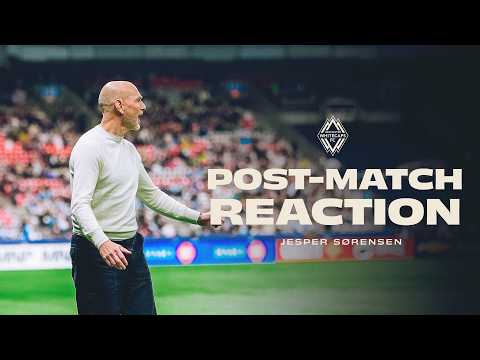 Jesper Søresen's Post-Victory Reaction vs Toronto FC