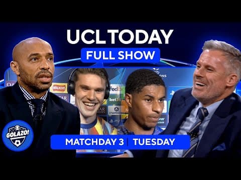 UCL Today FULL SHOW: Arsenal Win, Rashford Brace & Haaland Scores Again! | CBS Sports Golazo