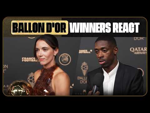Ousmane Dembélé, Aitana Bonmatí & Viktor Gyökeres React After 2025 Ballon d'Or 🏆 | CBS Sports Golazo