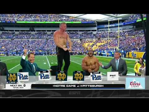 🚨 WEEK 12 GAMEDAY PICKS 🚨 McAfee FAKES OUT Aaron Donald by picking Notre Dame 🤣 | College GameDay