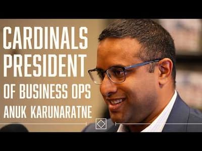 Cardinals' New President of Business Operations Shares His Vision for the Franchise