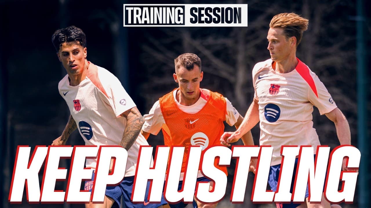 RESET & GO AGAIN 🔄🔥 | FC Barcelona Training 🔵🔴