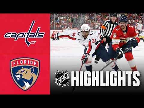 NHL Highlights | Capitals vs. Panthers | November 13, 2025