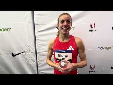 Heather MacLean Talks Qualifying For U.S. Indoor 800m Final, Runs 2:00.60 In Prelims