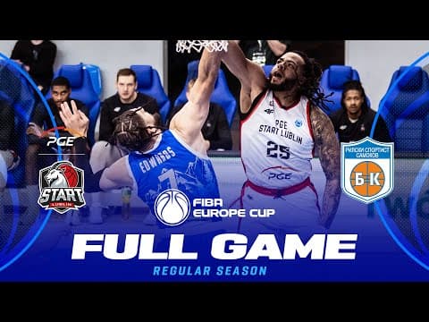 LIVE - PGE Start Lublin v Rilski Sportist | FIBA Europe Cup 2025-26 | Regular Season