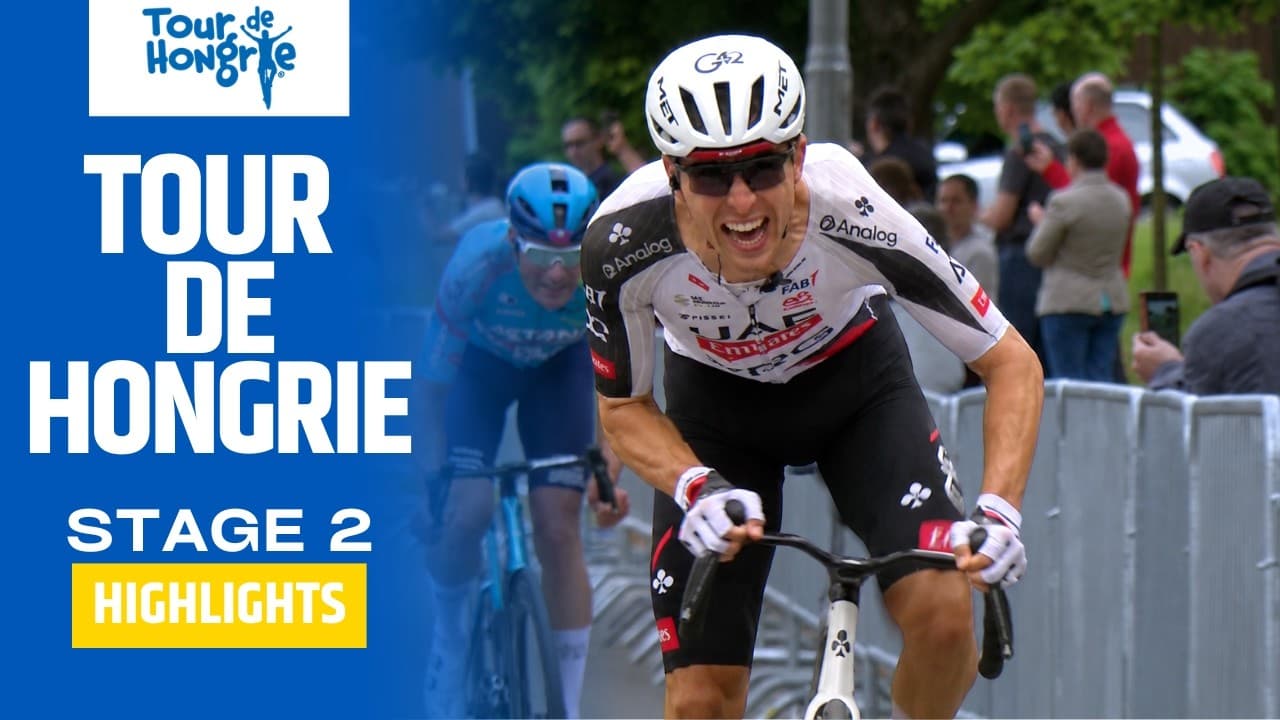 Can the Peloton Catch Him?! | Tour de Hongrie 2026 | Stage 2 | Highlights