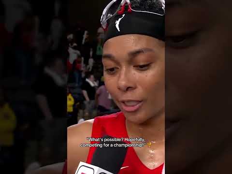 Allisha Gray believes in the Dream ✨