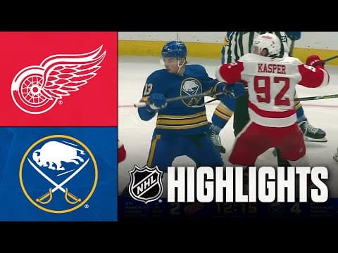 NHL Highlights | Red Wings vs. Sabres | September 27, 2025