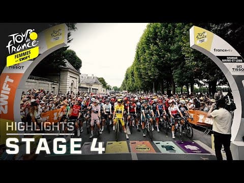 Tour de France Femmes 2025, Stage 4 | EXTENDED HIGHLIGHTS | 7/29/2025 | Cycling on NBC Sports