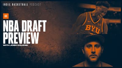 NBA Draft Preview with Josh Kolenik | Indie Basketball Podcast