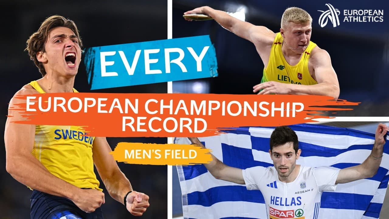 Every Men's Championship Record | FIELD Edition ⚡️ European Athletics Championships