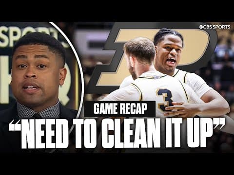 No. 12 Purdue holds off Oregon down the stretch in Big Ten victory | Game Recap