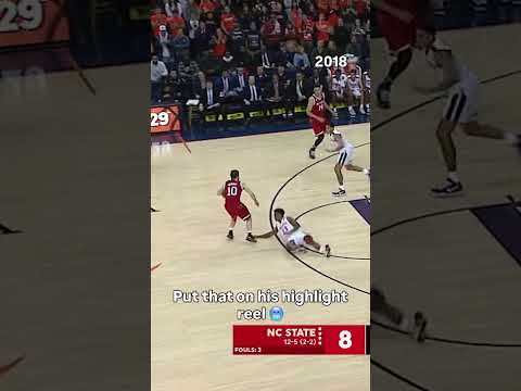 That move was insane 😮‍💨 #ncstate #accbasketball #collegebasketball