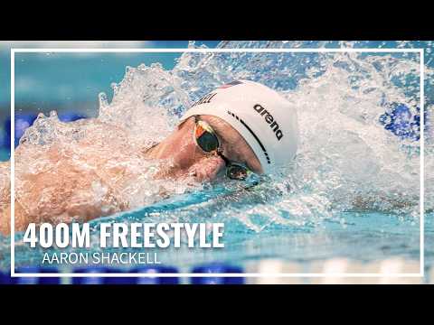 Aaron Shackell Finishes Fastest in 400M Freestyle | 2026 TYR Pro Swim Series Indianapolis