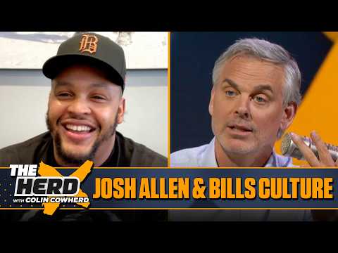 Dion Dawkins on Bills snowy win vs. 49ers, Josh Allen, o-line, "uniquely lit" culture | THE HERD