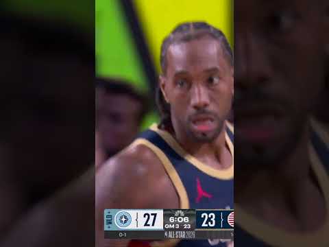 Kawhi 1v3 Step Back 😮‍💨