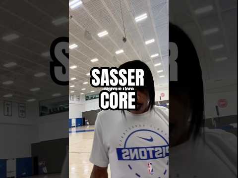 Sasser’s been questioning everything since day one 😂 #nba #detroitpistons