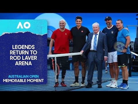 Legends Return to Melbourne | Opening Ceremony | Australian Open 2026
