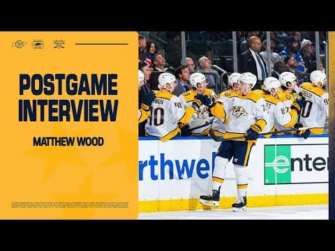 Matthew Wood: Postgame Interview - Nov.11