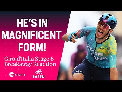 Giro d'Italia Stage 6 REACTION: Davide Ballerini avoids mass crash and speeds to victory 🤩