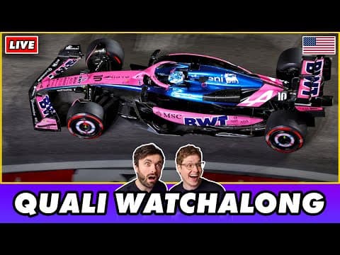 2025 F1 Las Vegas Grand Prix Qualifying Watchalong