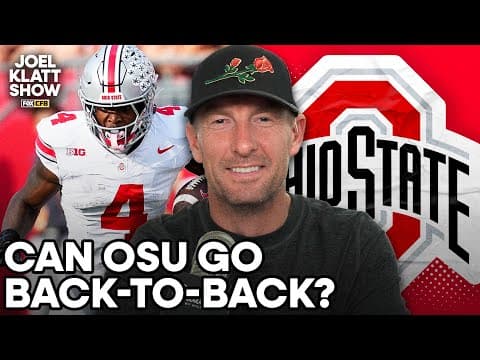 Ohio State and Indiana in National Champion draft with Chris Fallica 👏 Joel Klatt Show