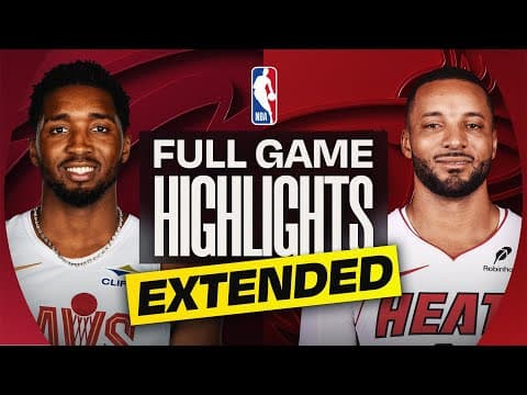 GAME OF THE NIGHT: CAVALIERS at HEAT | November 10, 2025