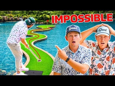 The Hardest Mini Golf Course Challenge