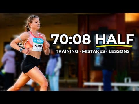 How I Ran 70:08 in My 2nd Ever Half Marathon | What Actually Worked (and What Didn’t)