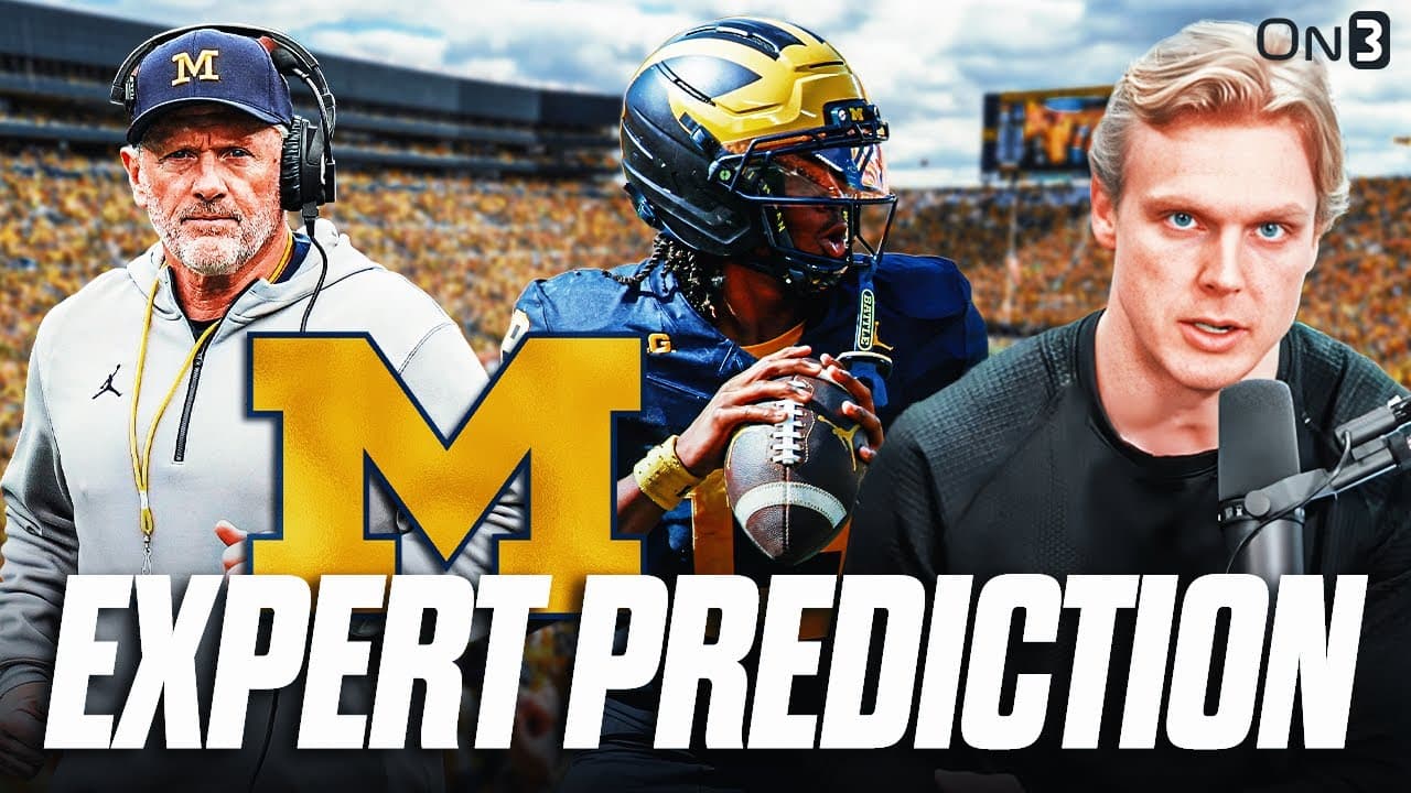 CFB Expert Predictions Michigan Will MAKE The College Football Playoff In 2026