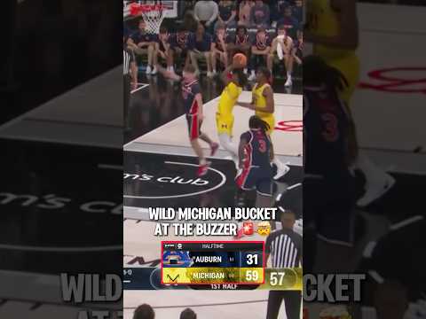 ALL MICHIGAN IN 1ST HALF 👀🔥