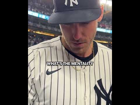 Cody Bellinger reacts just moments after a HUGE Game 3 victory for the Yankees! 💪