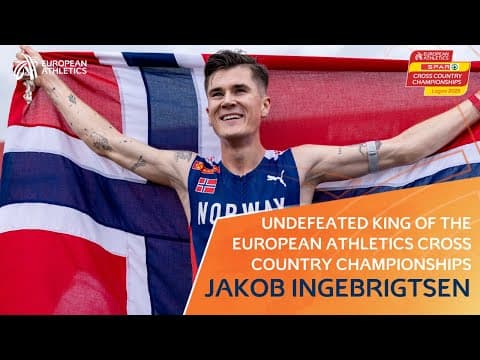 The Undefeated King! 👑 Best of Jakob Ingebrigtsen at the Cross Country Championships