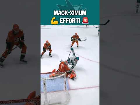 Celebrini doing it ALL! 🦈🦈🦈