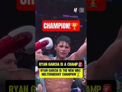 Ryan Garcia DEFEATS Mario Barrios🥊 live on @DAZNBoxing