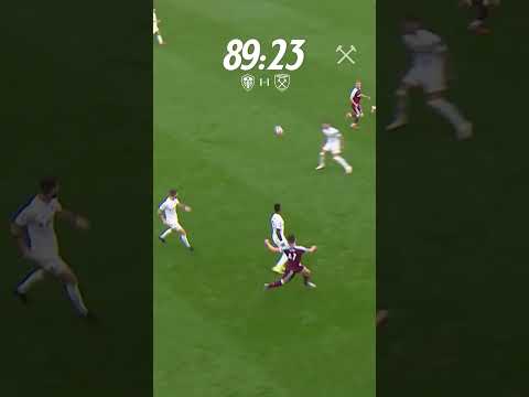 LAST-MINUTE MAGIC! ⚒️ Antonio Stuns Leeds!