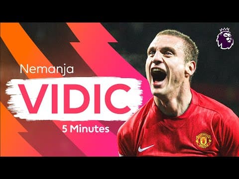 5 Minutes Of Vidic Absolutely Dominating In The Premier League