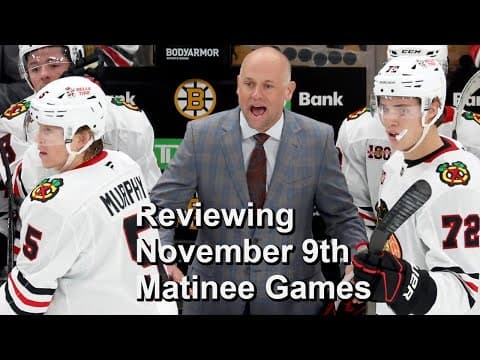 Reviewing Blackhawks vs Red Wings, Kings vs Penguins