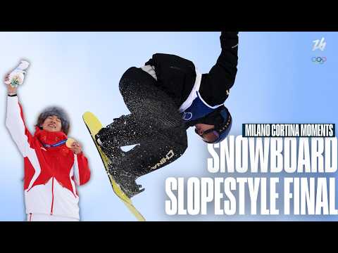 Su Yiming Wins Gold on his Birthday!🥇 | Men's Snowboard Slopestyle Final | Milano Cortina Moments