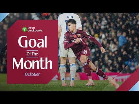 Fernandes, Ajala & MORE! ⚒️ | Goal of the Month October