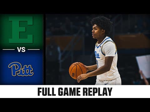Eastern Michigan vs. Pitt Full Game Replay |  2025-26 ACC Men’s Basketball