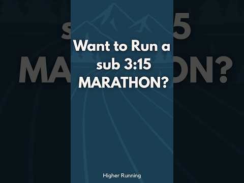 Want to run a sub 3:15 #marathon #bostonmarathon qualifying #runningcoach 🏃🏻🙌