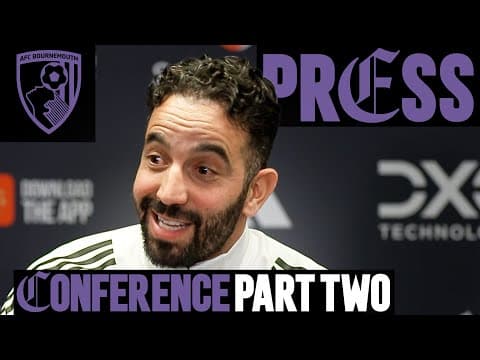 Ruben Amorim Pre-Bournemouth | Press Conference: Part Two 🎙️