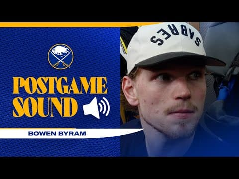 "Gives Us A Lot Of Confidence" | Bo Byram After 5-3 Win Over Vancouver Canucks | Buffalo Sabres