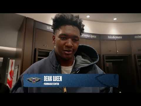 Derik Queen | Pelicans-Timberwolves Postgame Interview 2/6/2026